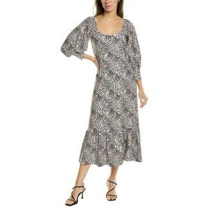 Smith & Quinn The Marigold Midi Dress in Tiramizoo Print Cottagecore